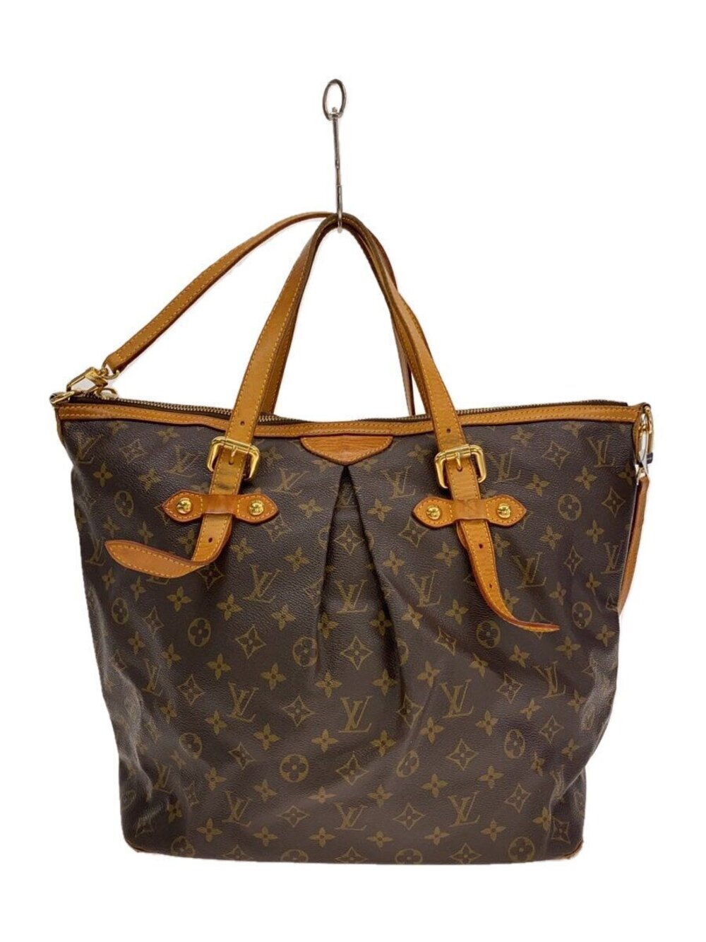 LOUIS VUITTON Palermo Monogram Canvas Brown All over